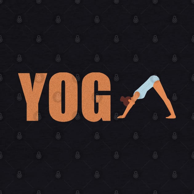 Minimalist Typography Yoga Master by StreetDesigns